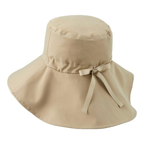 コジット ワイドUV涼やかハット ベージュ