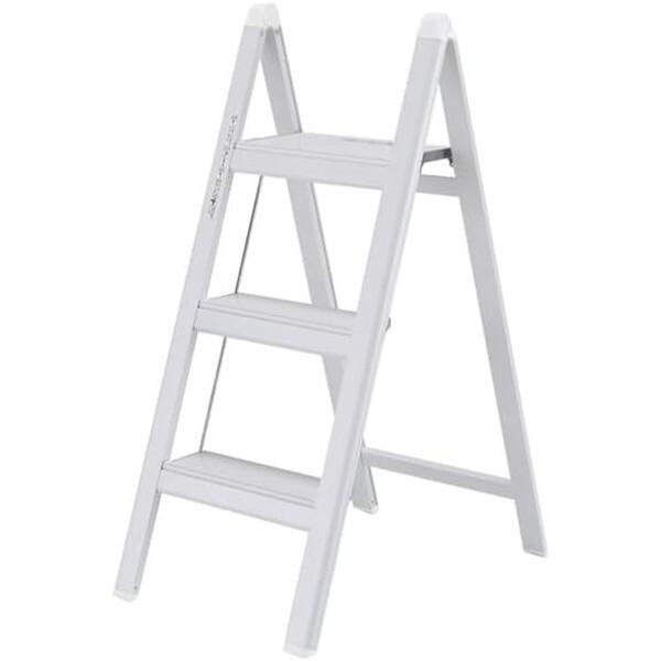 アルインコ 薄型踏台3段 ホワイト SS80SB SSシリーズ メーカー直送