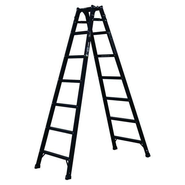 アルインコ KUR210 ブラック 兼用脚立 210CM メーカー直送
