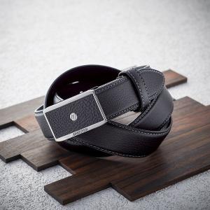 GOLD PFEIL（ゴールドファイル） オーストリッチベルト ブラック