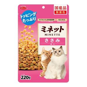 スマック ミネット ささみ添え 220gの商品画像