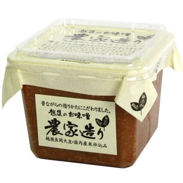 越後一 えちごいち味噌 農家造り 500g
