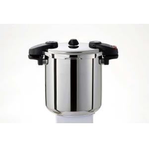 圧力鍋 業務用 10L ワンダーシェフ プロミドル IH対応 ガス プロ仕様 610232 NMDA10 両手圧力鍋 10リットル 安心 安全 時短