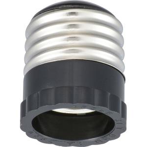 オーム電機 HS-L2617AD 磁器変換ソケットアダプター E26-E17 [品番]04