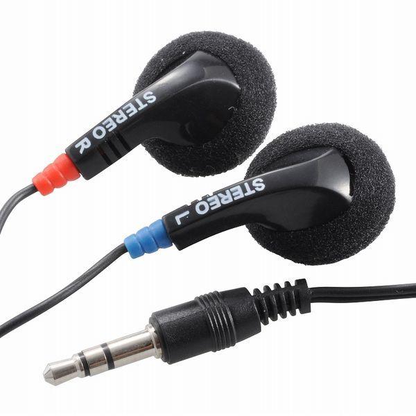 オーム電機 EAR-0025 ステレオイヤホン 3m