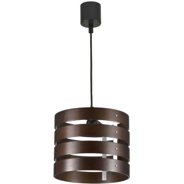 オーム電機 LT-Y10CW ペンダントライト 木枠 1灯 電球別売