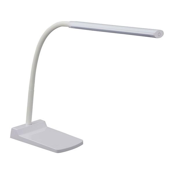 オーム電機 DS-LS24-W ホワイト LEDデスクランプ