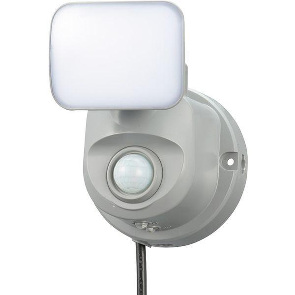 オーム電機 OSE-LS400 LEDセンサーライト 人感・明暗 コンセント式 1灯