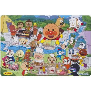 アガツマ アンパンマン 天才脳はじめてのパズル 80ピース キャンプ&バーベキュー キッズ こども 誕生日プレゼント 玩具 ギフト