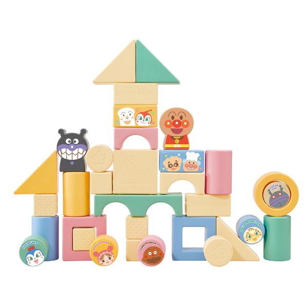 アガツマ アンパンマン 自然の恵 お米からうまれたつみきDX キッズ こども 誕生日プレゼント 玩具...