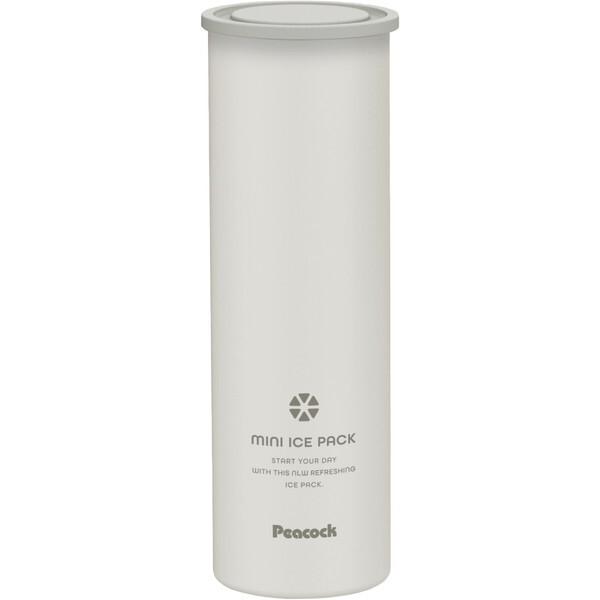 ミニアイスパック シリコン ホワイト 氷のうタイプ ピーコック ABB-16W まほうびん構造 冷た...