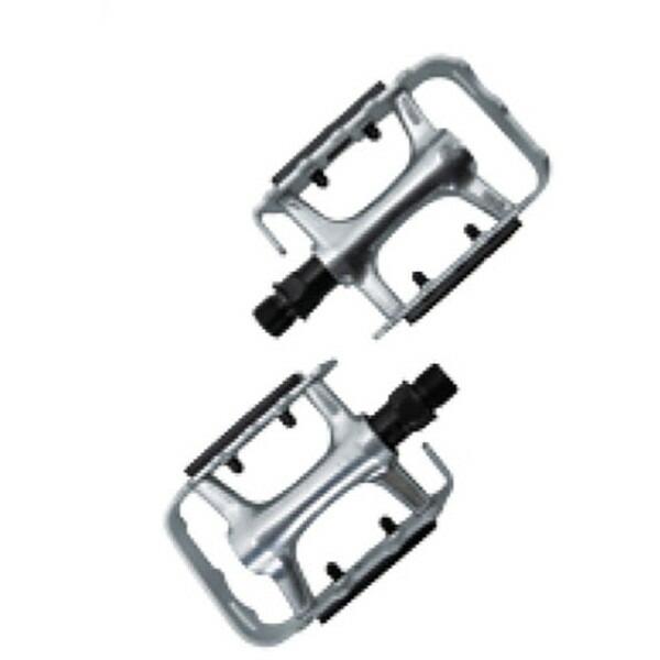 サギサカ 10612 アルミケージペダル シルバー