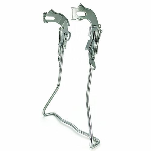 サギサカ 11385 楽々両立スタンド 外装用 シルバー 26-27型兼用