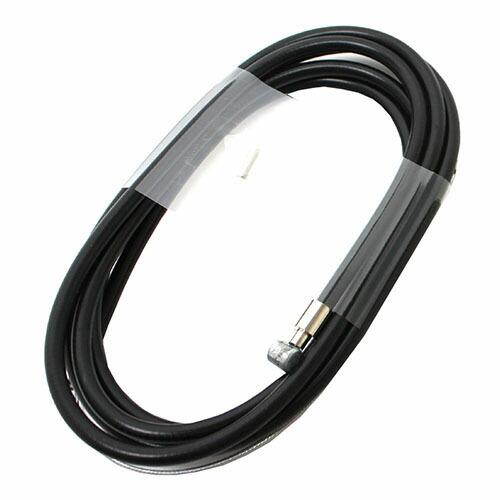 サギサカ 11891 ブレーキワイヤ ライナー入 ブラック 140cm