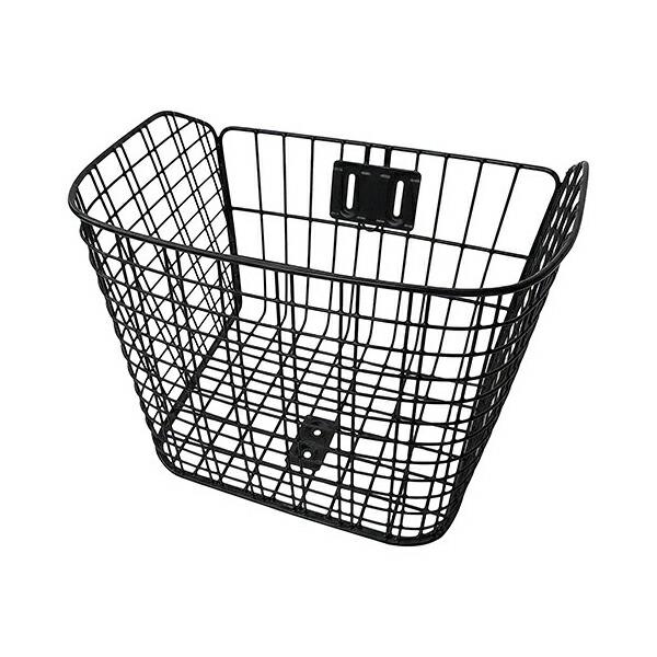 サギサカ 48369 ワイヤー前カゴ DA型 ブラック
