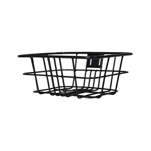 サギサカ 48710 アルミバスケットフロントキャリヤ付 ブラック