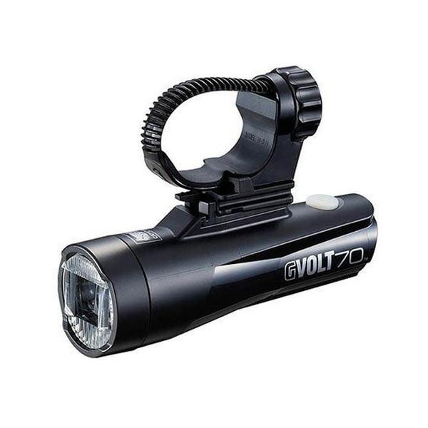 キャットアイ 74487 CEライト GVOLT70 自転車用 USB充電式
