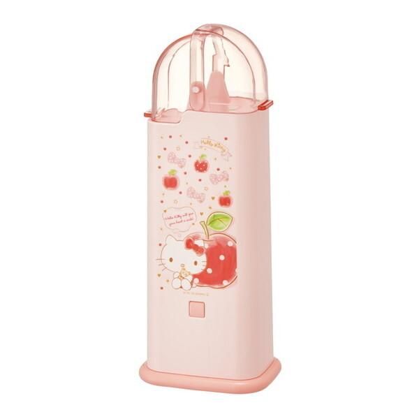 スケーター TW81 キティ ハピネスガール サンリオ フード付 角型 箸立て