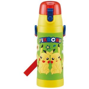 スケーター 水筒 480ml 3Dロック付ダイレクトボトル ピカチュウ21