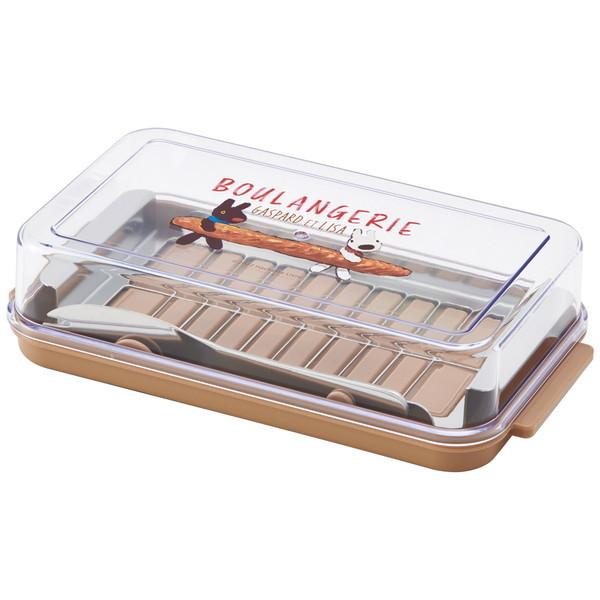 スケーター BTG2DXNN リサとガスパール ステンレス カッター式 バターケース 深型 200g...