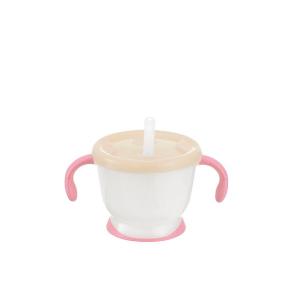 Richell アクリア コップでマグ ストロータイプR ピンク