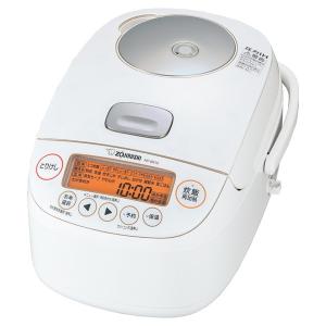 炊飯器 5.5合炊き 象印 ZOJIRUSHI 極め炊き IH NP-BK10-WA ホワイト 圧力IH炊飯器