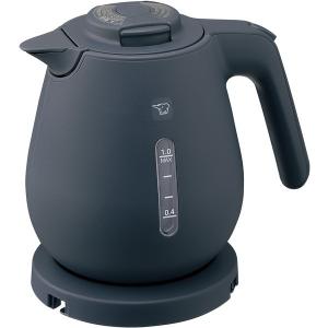 象印 CK-DA10-AD ダークネイビー 電気ケトル 1リットル 転倒湯もれ防止構造 蒸気セーブ 自動電源オフ 空だき防止 水量窓