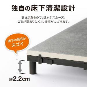 タイル 磁器 ジョイント パネル ダークグレー...の詳細画像1