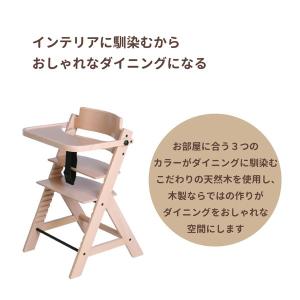 Vita ヴィータ 木製ハイチェア テーブル&...の詳細画像3