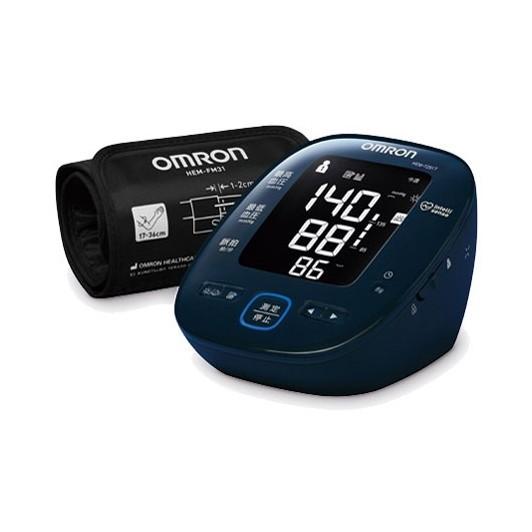 OMRON オムロン 上腕式血圧計（Bluetooth通信機能搭載）ダークネイビー スマホ連動 コン...
