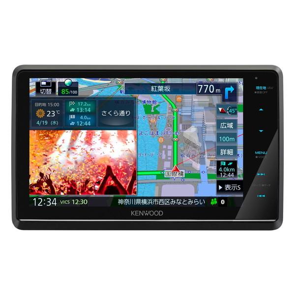 KENWOOD MDV-S810F 彩速ナビ 8V型 フルセグチューナー内蔵DVD/USB/SD A...