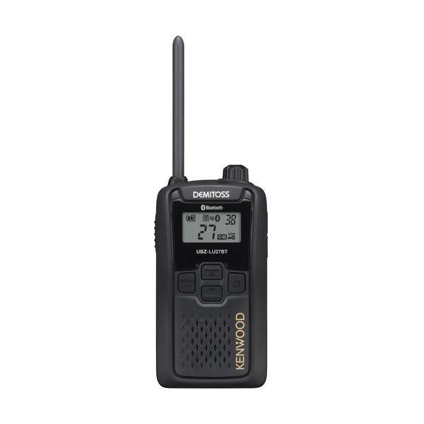 KENWOOD UBZLU27BT ブラック DEMITOSS Bluetoothマイク対応特定小電...