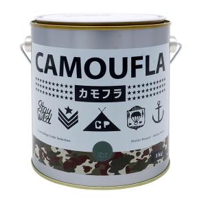 ニッペホームオンライン ニッペ カモフラ シャビーグレー 1kg 水性塗料