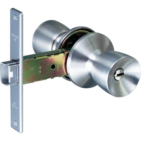 マツ六 7010818 アルファ ディンプル細桟用 取替錠 BS100 10818