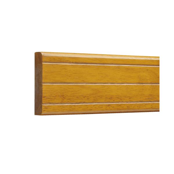 マツ六 1150866 木製ベースプレート 80mm巾 2m EL-B1082MB 手すり棒 下地補...