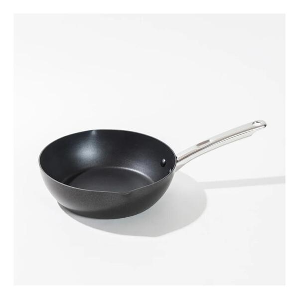 マイヤー PM-DP24BK ブラック ミニマル 深型フライパン 24cm (IH・ガス対応)
