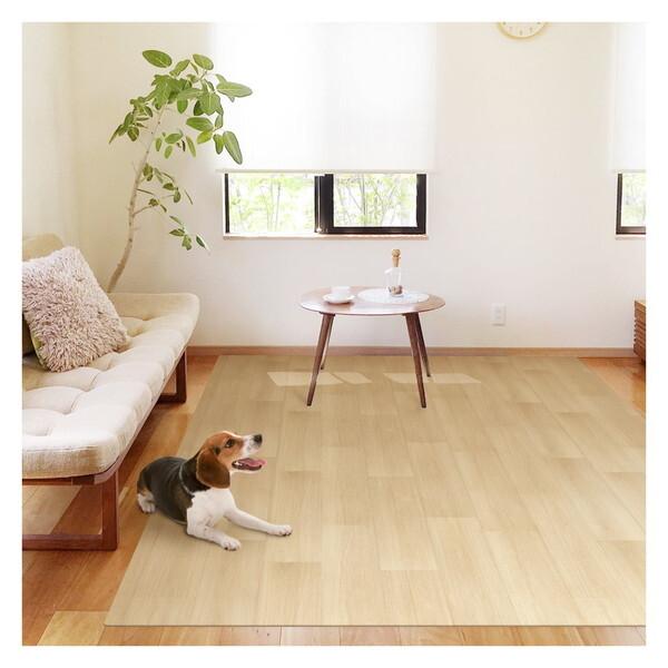 明和グラビア ペットラグ PRUG-02 BE 180×240cm ベージュ