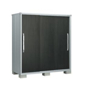 ヨドコウ ESF1505DWE ウッディエボニー エスモ 小型物置 (3枚扉 1500×513×1614)の商品画像