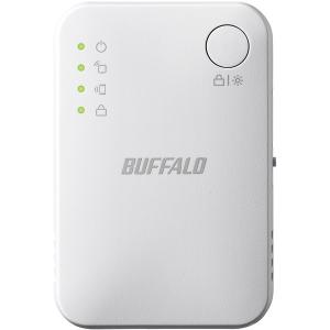 BUFFALO WEX-733DHP2 ホワイト AirStation 無線LAN中継機 (11ac...