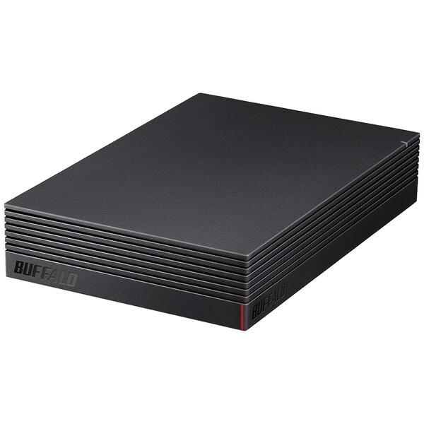 BUFFALO HD-EDS2U3-BE ブラック 外付けハードディスク (2TB/USB3.2 G...
