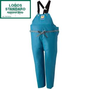 LOGOS 認定正規取引店 ロゴス マリンエクセル 胸当付ズボン膝当て付 サスペンダー式 ターコイズ LL No.12063161の商品画像