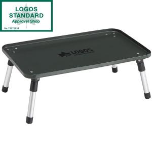LOGOS ロゴス　キッチンパーティーテーブル　折りたたみアルミテーブル LOGOS logos ロゴス テーブル 折りたたみ 高さ調節 アウトドア