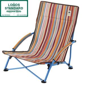 LOGOS 認定正規取引店 ロゴス アウトドアチェア コンパクト 持ち運び ロゴス(LOGOS) あぐらチェア プラス(オレンジ) No.73173027