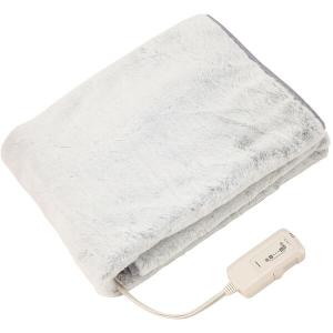 コイズミ KDS50211R ラビットファー 電気敷毛布 電気毛布 シングル ベッド ふとん マットレス 敷くタイプ 水洗いOK 冷え対策