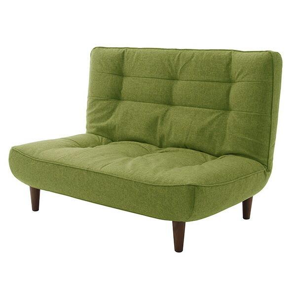 CELLUTANE LULU-2P ハイバックソファ タスクグリーン 日本製 座面ポケットコイル 二...