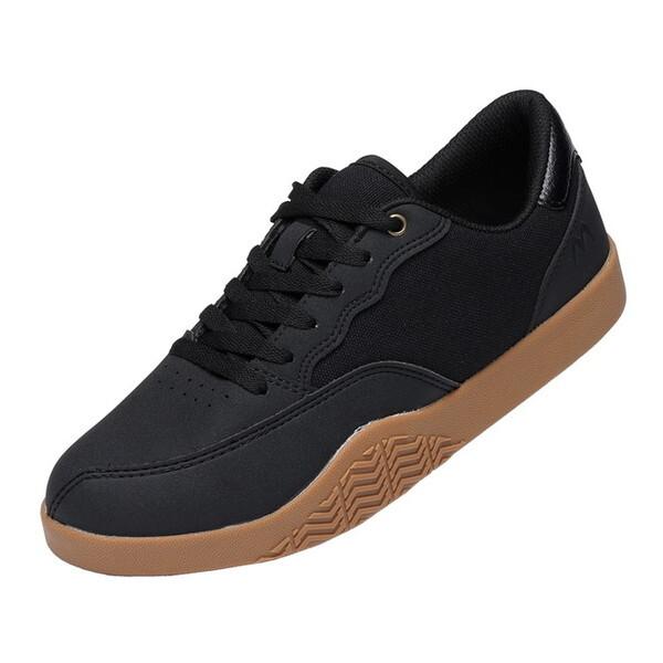 丸五 #06 ブラック 26 マンダムオーリーTRY スケートボードシューズ