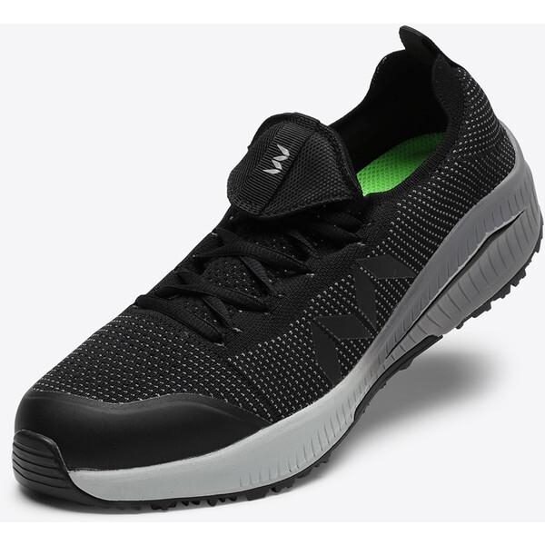 丸五 #201SOC ブラック 26.5 マンダムニットSOC プロテクティブスニーカー