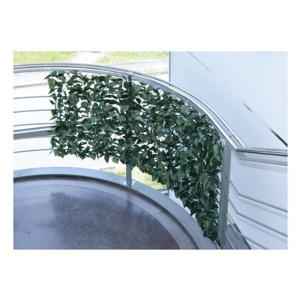 山善 LLS-12C(FG) フォレストグリーン グリーンフェンス リーフラティス ソフトタイプ メ...