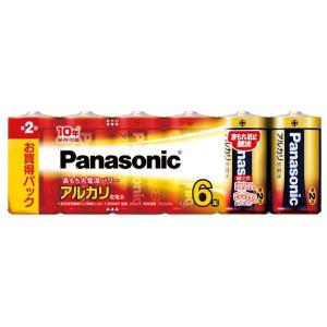 PANASONIC LR14XJ/6SW アルカリ乾電池 単2形 6本シュリンクパック｜aprice