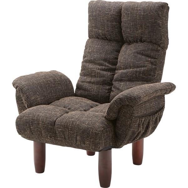 東谷 RKC-39BR ブラウン 脚付パーソナルチェア メーカー直送 リモートワーク 在宅 テレワー...